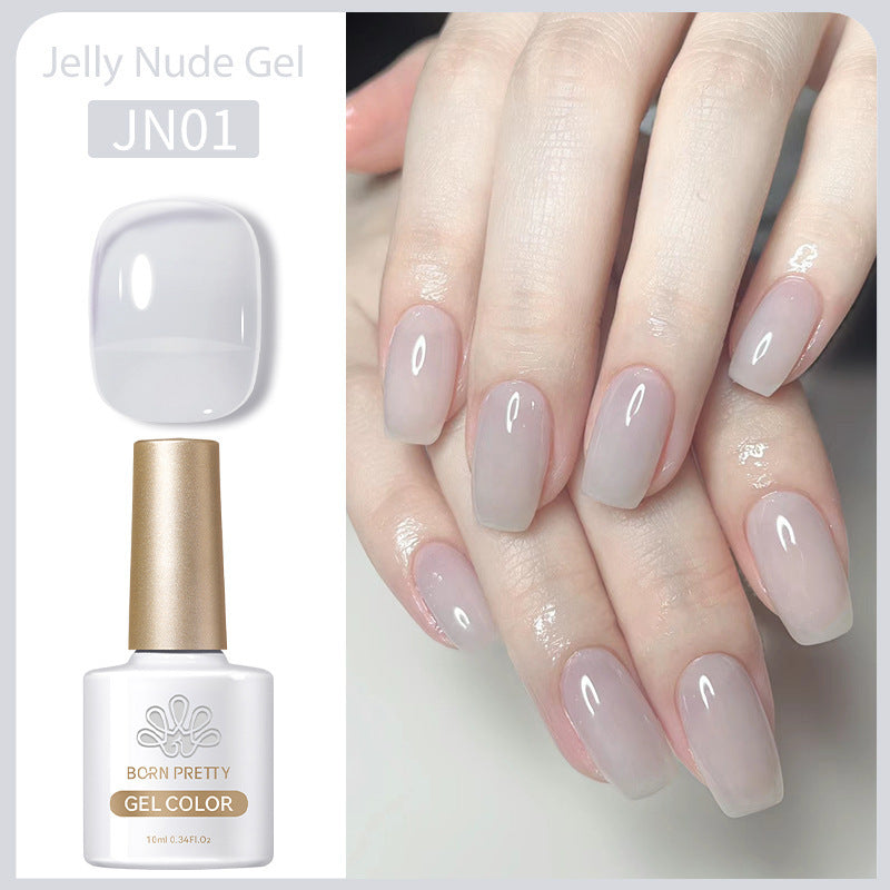 Nail Polish Transparent Color UV Polish Jelly Phototherapy Plastic