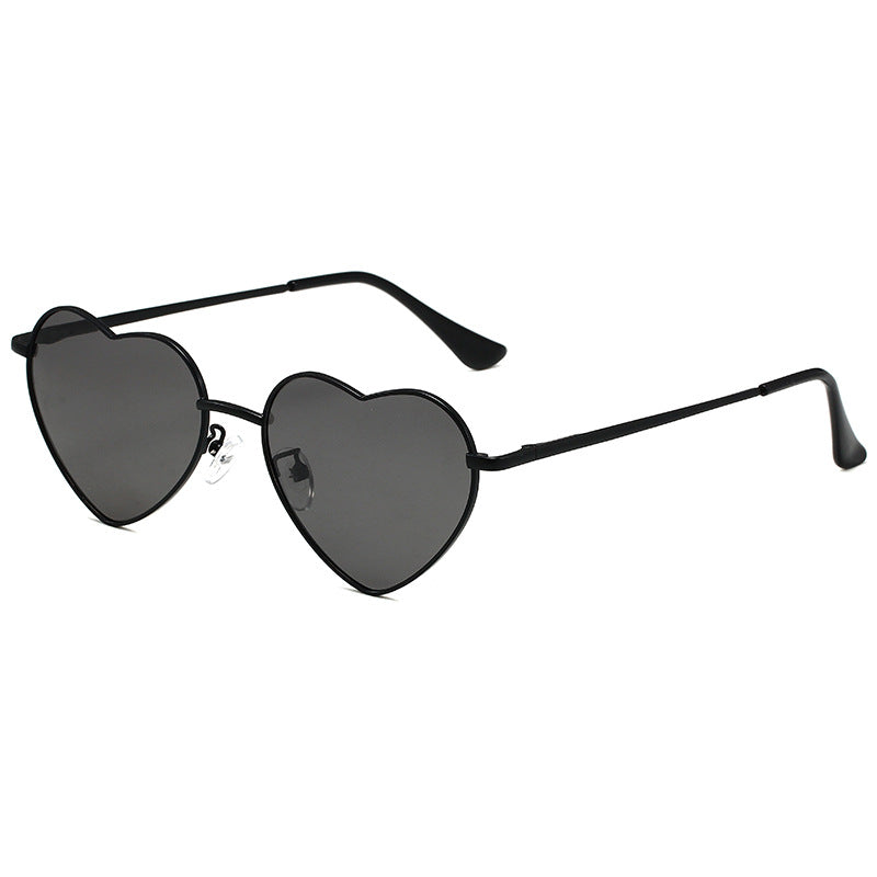 Women's Cute Heart Polarized Sun Glasses