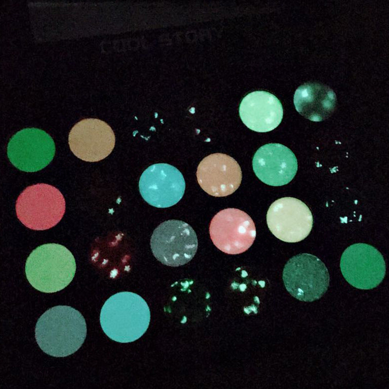 24 Color Luminous Eye Shadow Plate Beads Matte Fluorescent