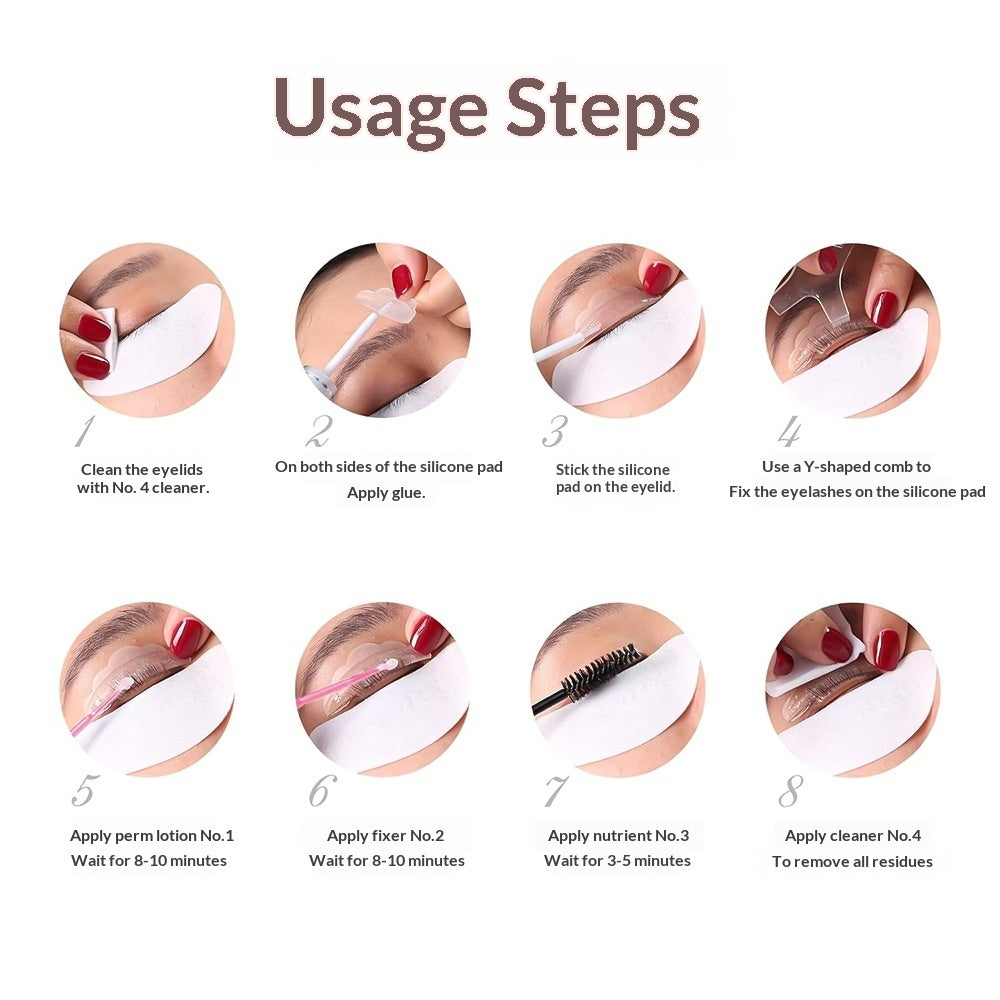 ICONSIGN Eyelash Perming Keratin Kit For Long-lasting Curly Lashes  Easy Eyelash Perming