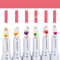 Flower Gold Leaf Temperature Change Crystal Lipstick