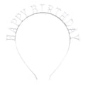 HappyBirtHday Flash Diamond Letter Headband Adult Funny Party Party Hair Accessories Women