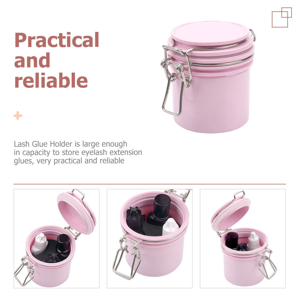 Eye Lash Glue Storage Tank Eye Lash Glue Storage Tank Activated Carbon Glue Storage Box