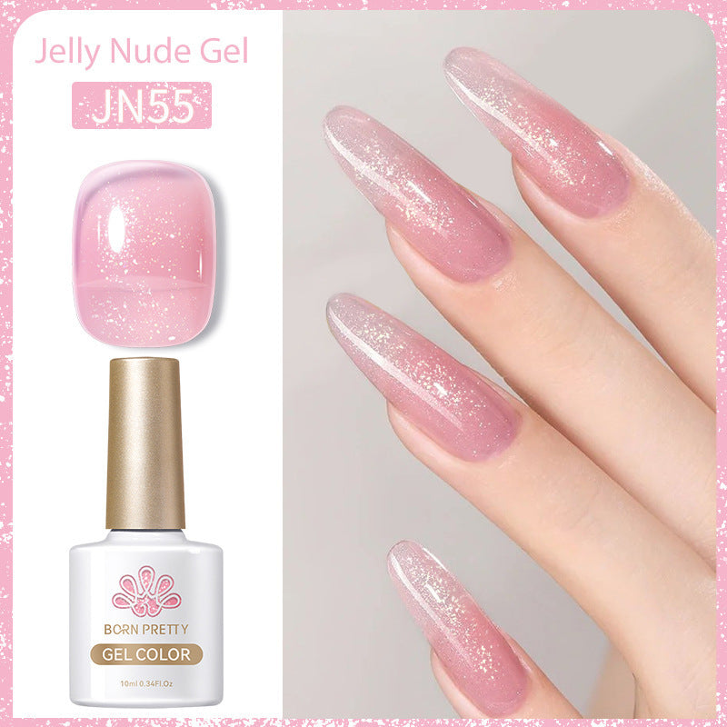 Nail Polish Transparent Color UV Polish Jelly Phototherapy Plastic