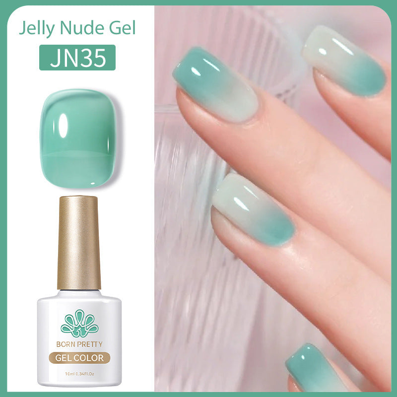 Nail Polish Transparent Color UV Polish Jelly Phototherapy Plastic