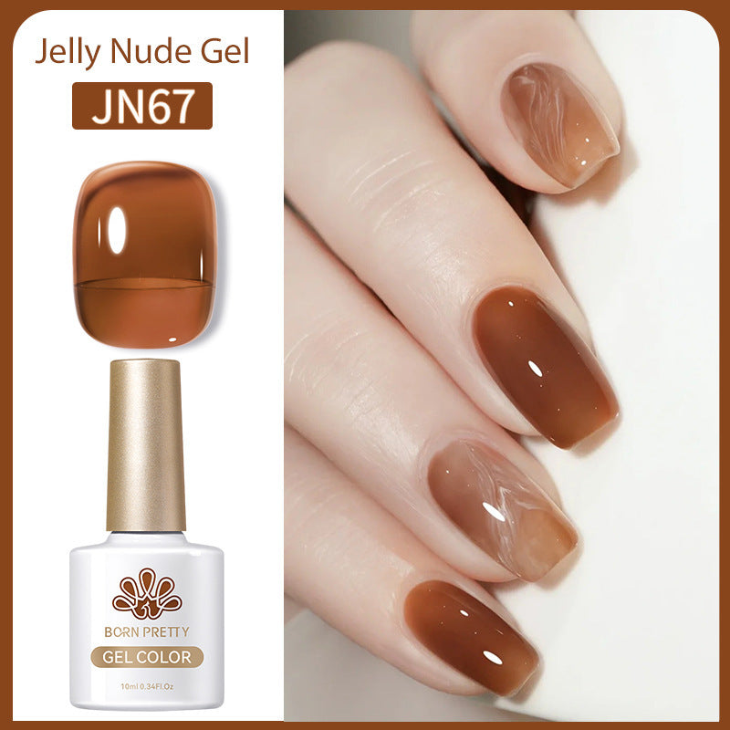 Nail Polish Transparent Color UV Polish Jelly Phototherapy Plastic