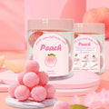 Iska Peachy Sugar Body Scrub Balls Shea Butter