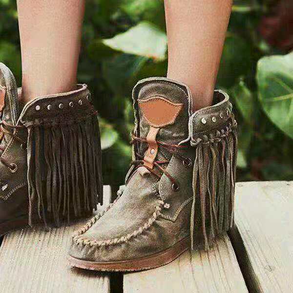 Plus size short boots Martin boots women's shoes