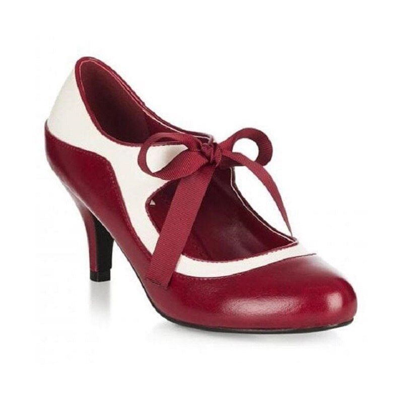 color matching bowknot high heels