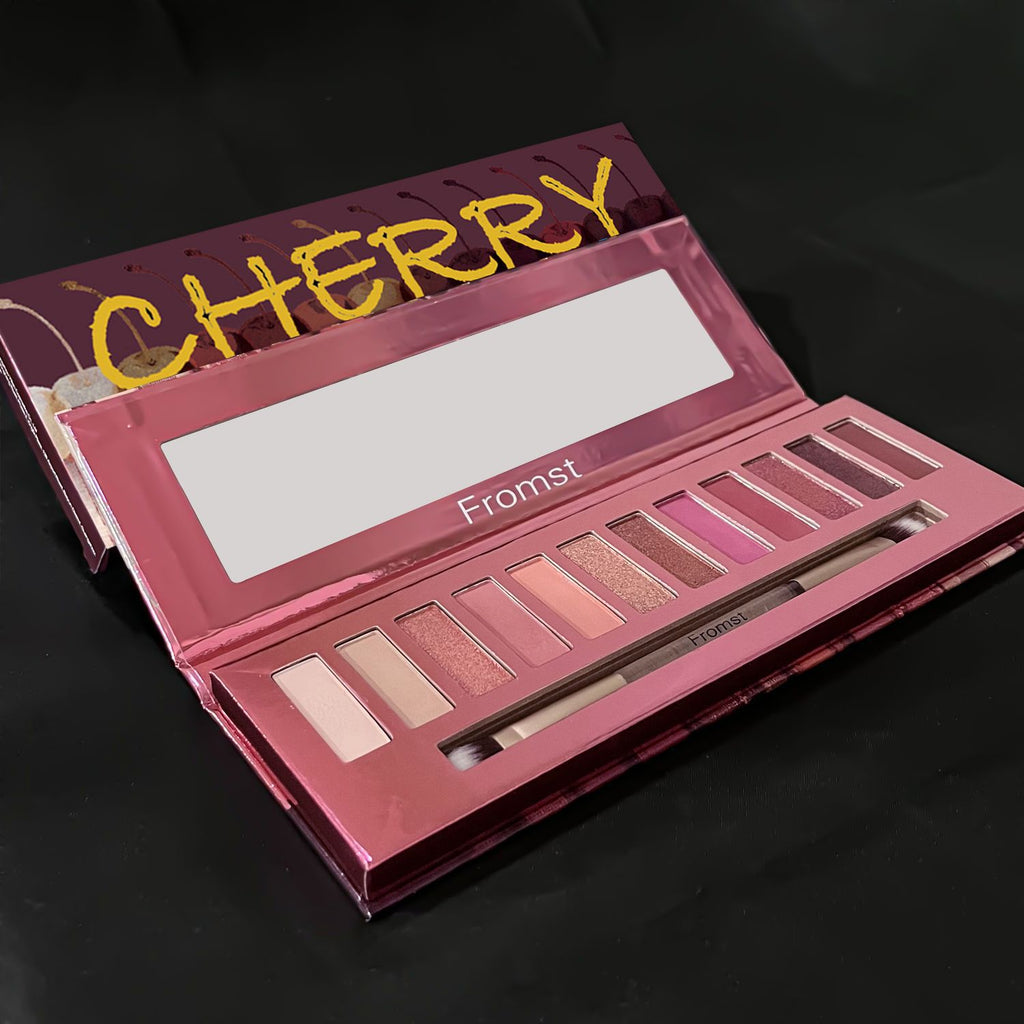 12 Colors Eye Shadow Plate Matte Shimmer Powder