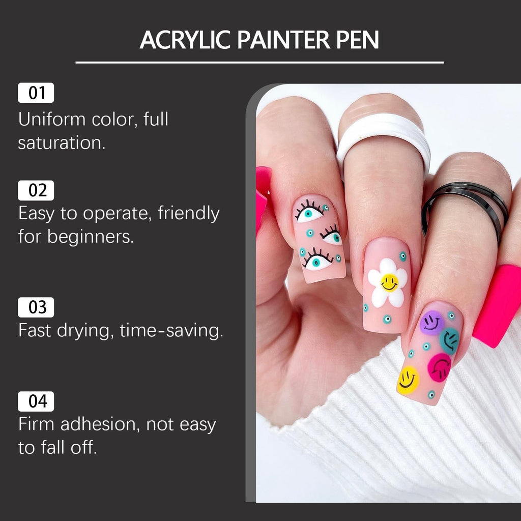 Double-ended Nail Art Pen Set