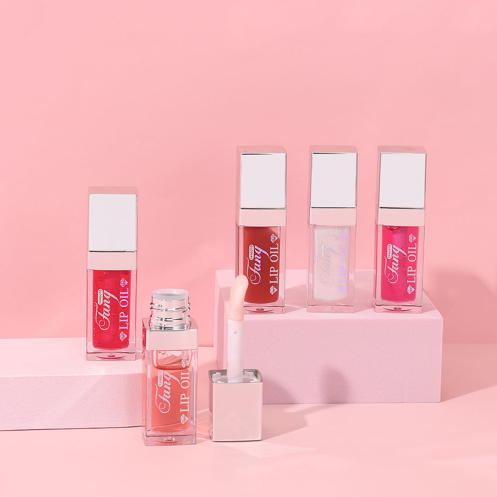 5-color Bright Lip Gloss Mint Lipstick