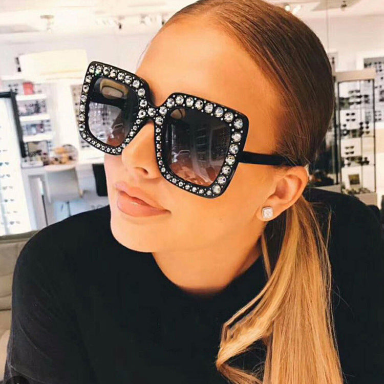 Sunglasses net red glasses