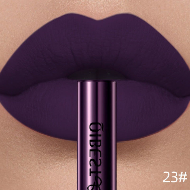 24-color Matte Liquid Lipstick