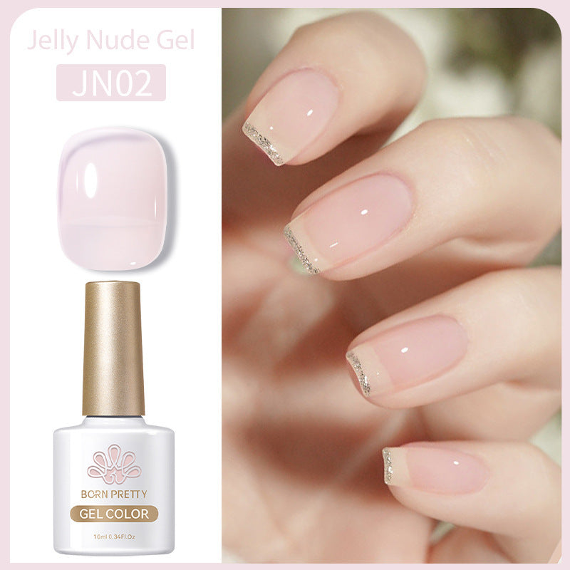 Nail Polish Transparent Color UV Polish Jelly Phototherapy Plastic