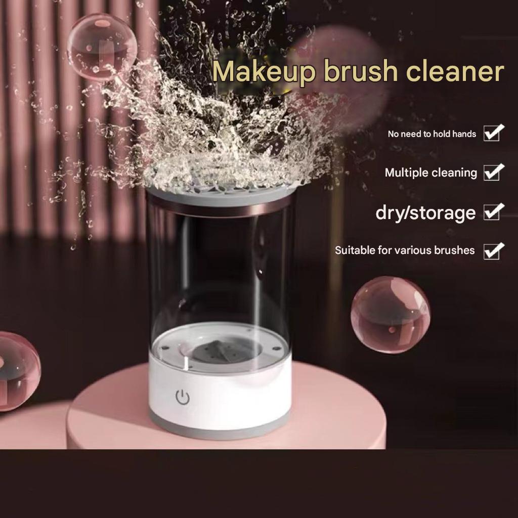 ABS Plastic Makeup Brush Electric Cleaner Professional Makeup Brush Cleaner For Beauty Stores
