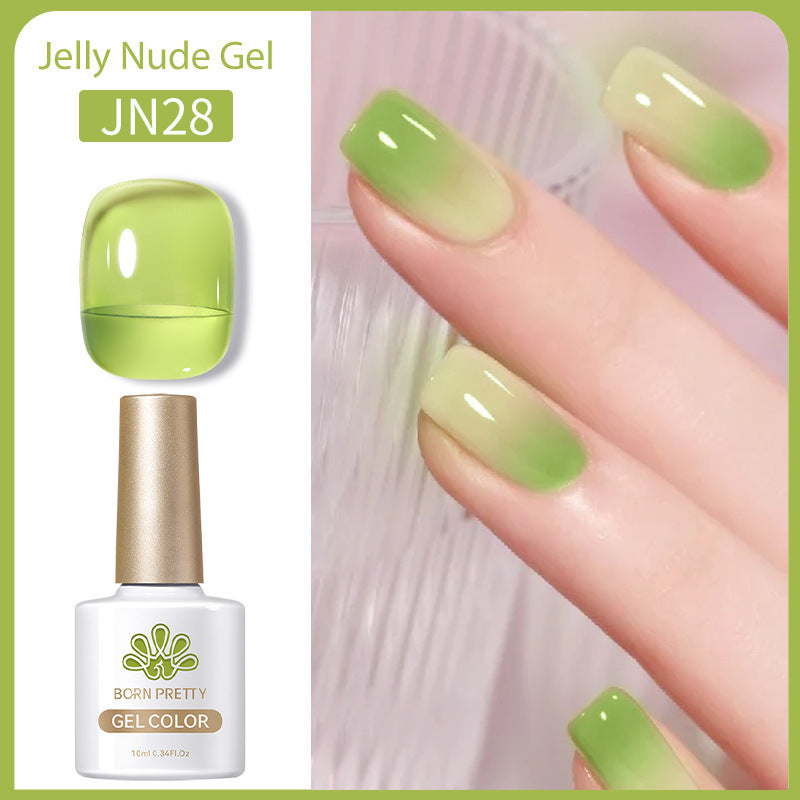 Nail Polish Transparent Color UV Polish Jelly Phototherapy Plastic
