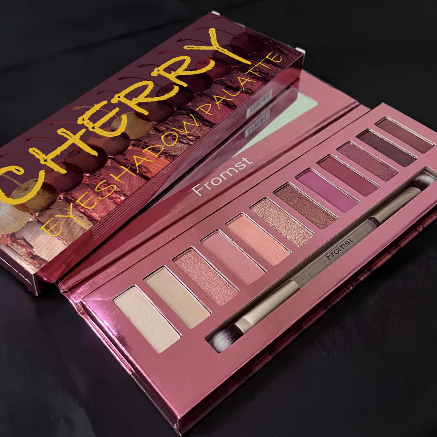 12 Colors Eye Shadow Plate Matte Shimmer Powder