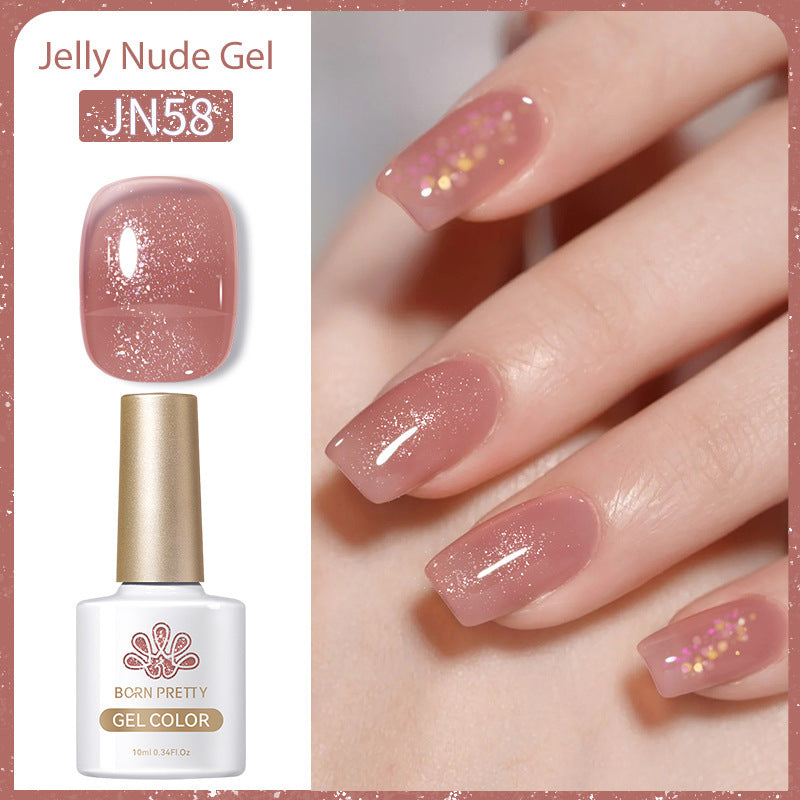 Nail Polish Transparent Color UV Polish Jelly Phototherapy Plastic