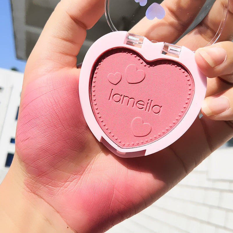 Schoolgirl Rouge Blush Pan Nude Makeup Repairing