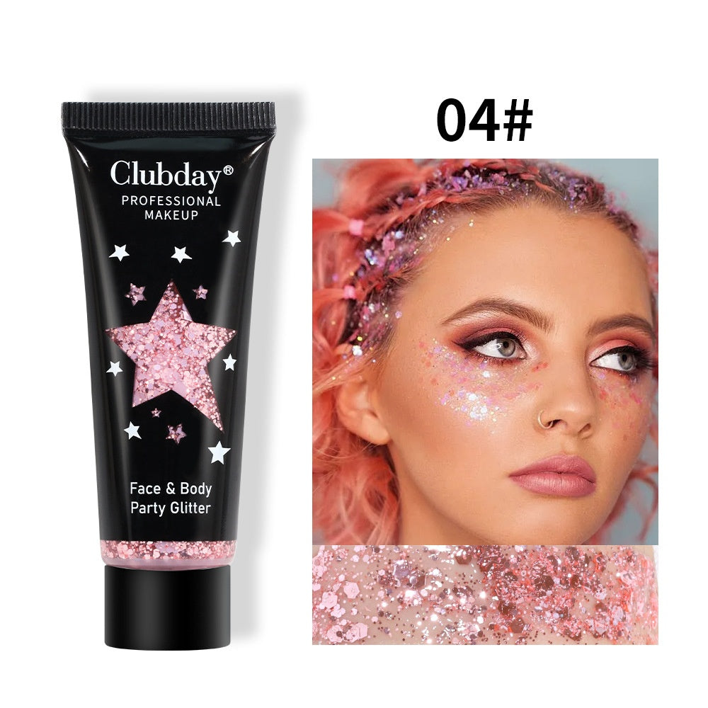 Beauty Explosive Gel Liquid Sequins Body Eye Shadow