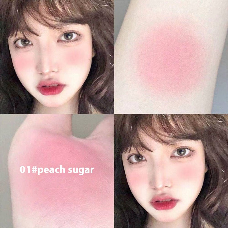 Women's Fashion Highlight Blush Makeup Palette Face Repair Pearlescent