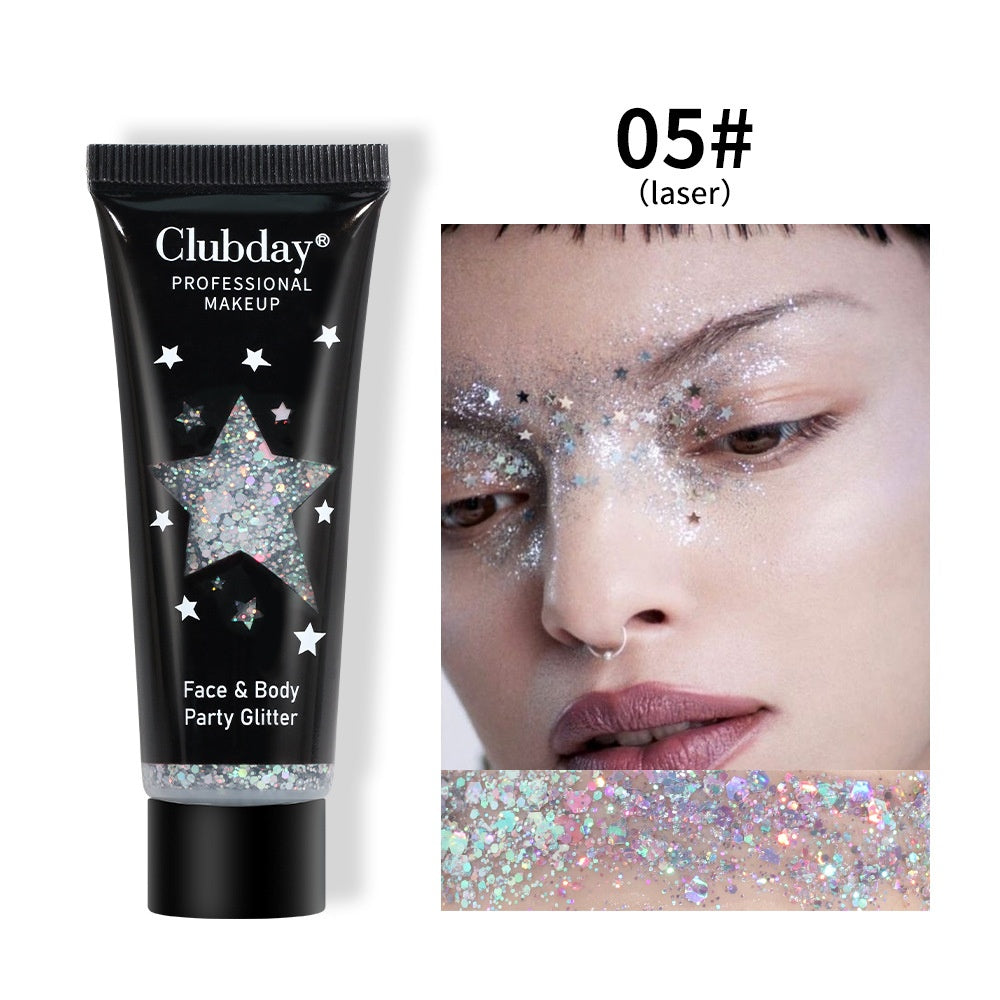 Beauty Explosive Gel Liquid Sequins Body Eye Shadow