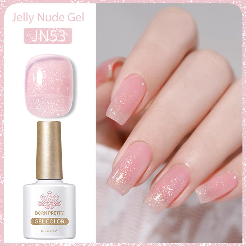 Nail Polish Transparent Color UV Polish Jelly Phototherapy Plastic