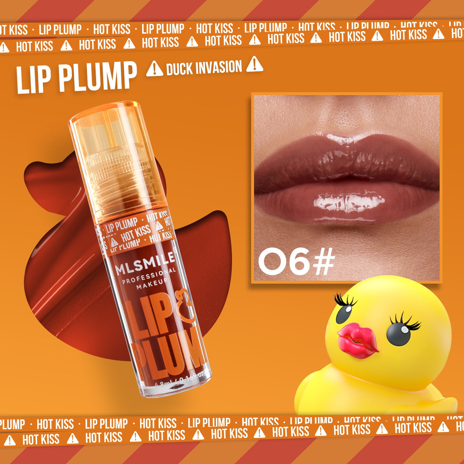6 Color Duckbill Plump Lips Lip Guard Lip Gloss