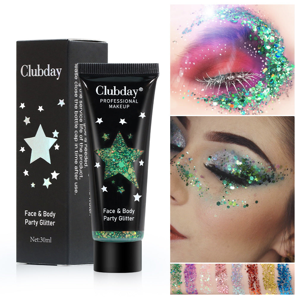 Beauty Explosive Gel Liquid Sequins Body Eye Shadow