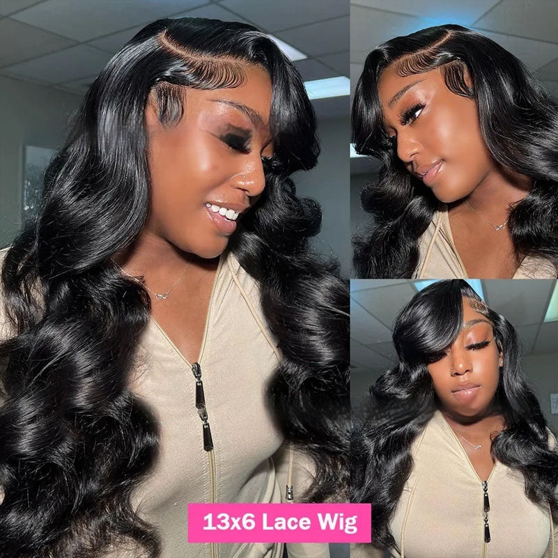 13x6 Front Lace Body Wave Lace Front Wig Human Hair