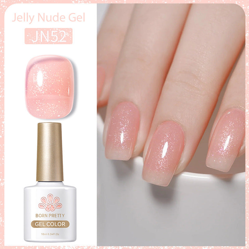 Nail Polish Transparent Color UV Polish Jelly Phototherapy Plastic
