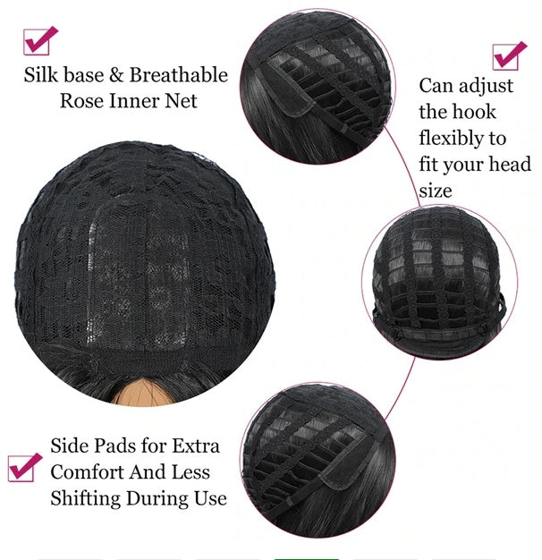 AA Hair Front Wig Womens Brazilian Human Long Curly Lace Wavy Hair Wigs US 2023