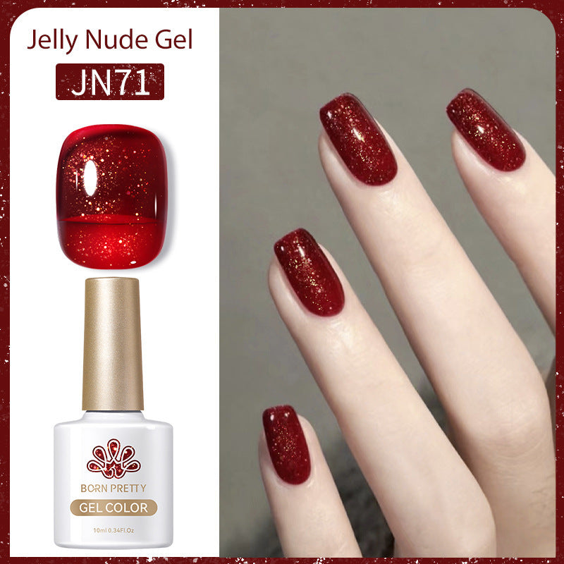 Nail Polish Transparent Color UV Polish Jelly Phototherapy Plastic