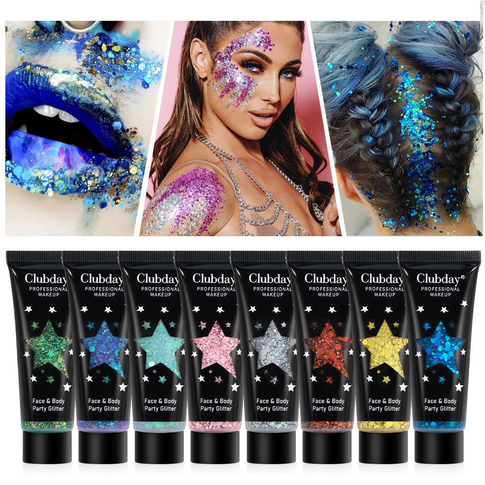 Beauty Explosive Gel Liquid Sequins Body Eye Shadow