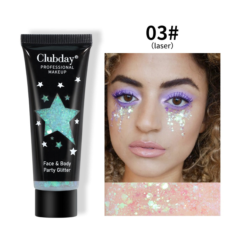 Beauty Explosive Gel Liquid Sequins Body Eye Shadow