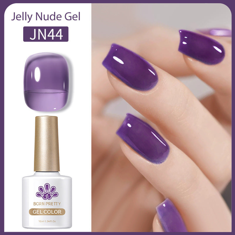 Nail Polish Transparent Color UV Polish Jelly Phototherapy Plastic