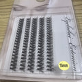 5 Rows Of 40D Clusters Of 10 0 Segmented Lashes