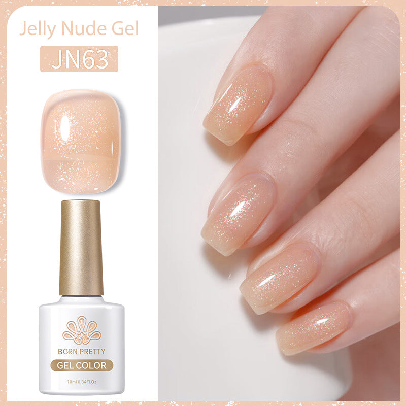 Nail Polish Transparent Color UV Polish Jelly Phototherapy Plastic